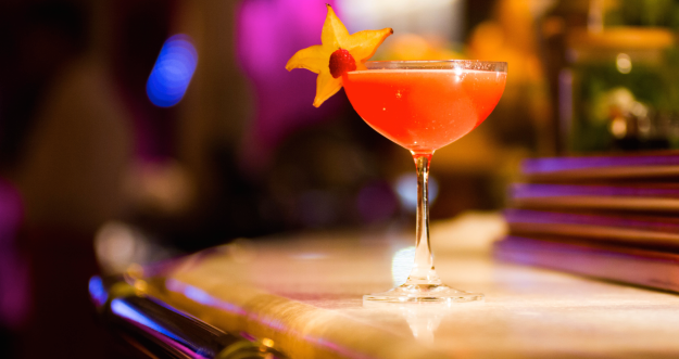 campari milano cocktail bar barcelona vintage cocteleria best bars in WATERMELON MARTINI